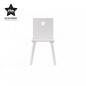 Preview: Weißer Stuhl Star Detail