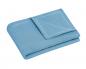 Preview: Kuscheldecke aus Baumwollmusselin (Blau)