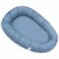 Preview: Musselin Kuschelnest NIDO (Blau)