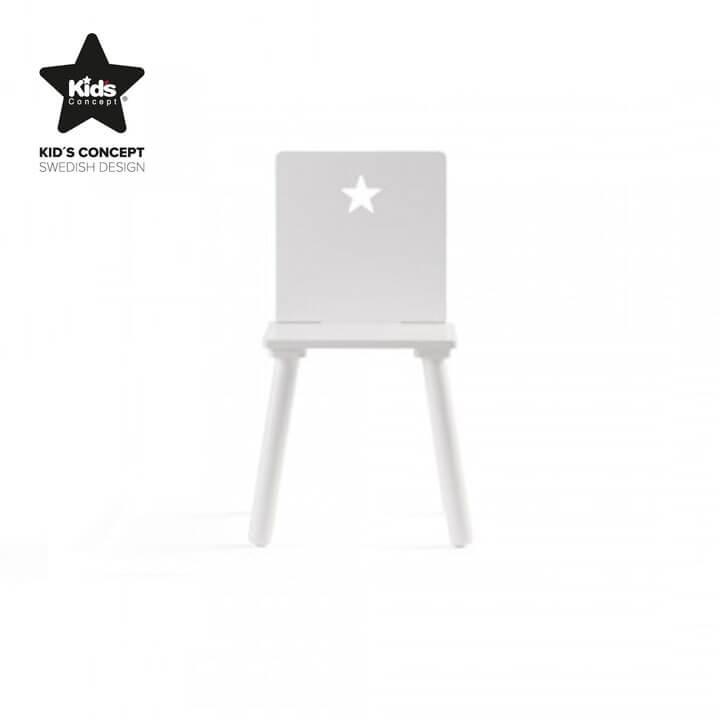 Weißer Stuhl Star Detail