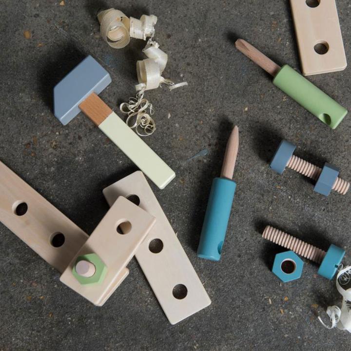 Sebra Bau-Spielset aus Holz 2
