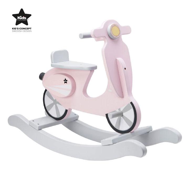 Schaukel Scooter rosa/weiß