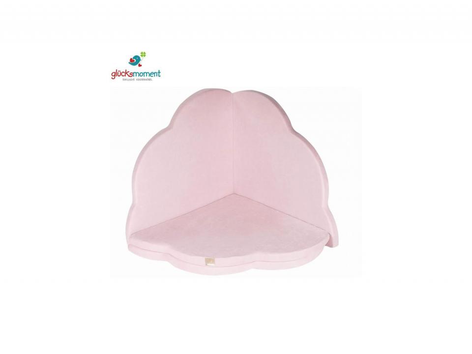 Klappmatratze Wolke, Spielmatte, Spielteppich in Rosa