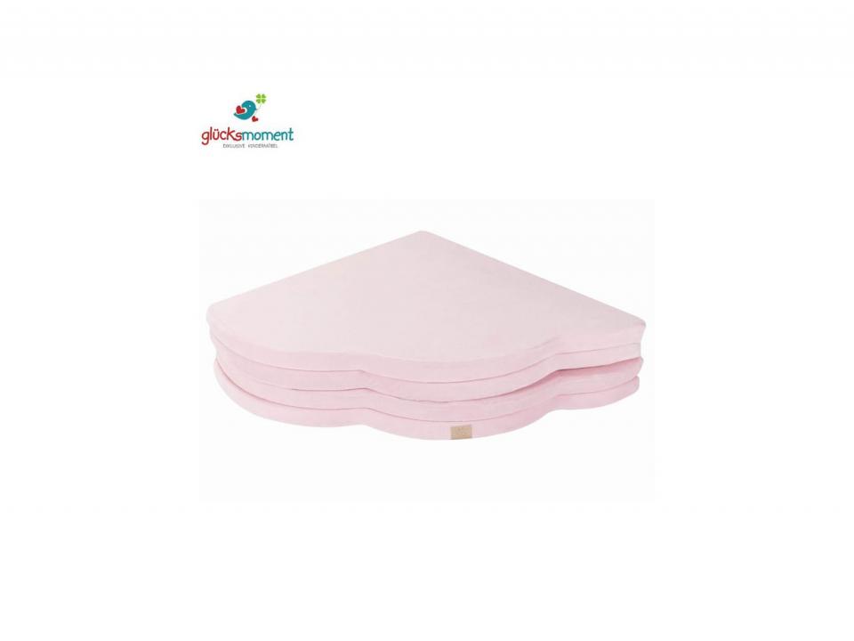 Klappmatratze Wolke, Spielmatte, Spielteppich in Rosa