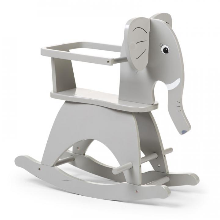 SCHAUKEL ELEFANT GRAU