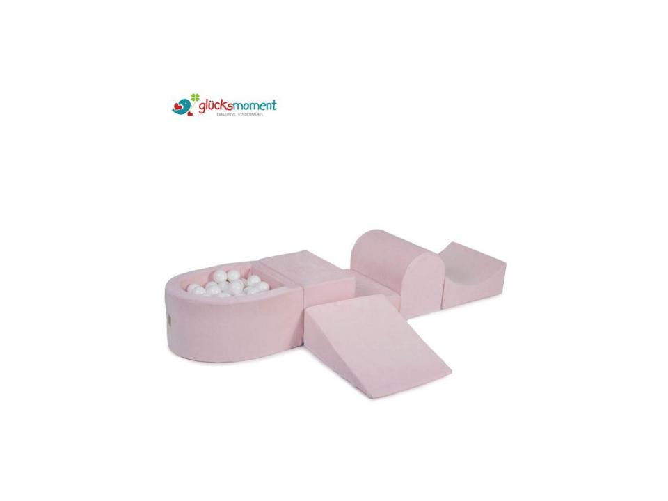 Schaumspielset mit Mini-Bällebad (Weiss)